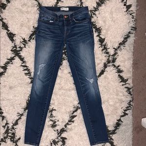 Madewell skinny skinny jean 27